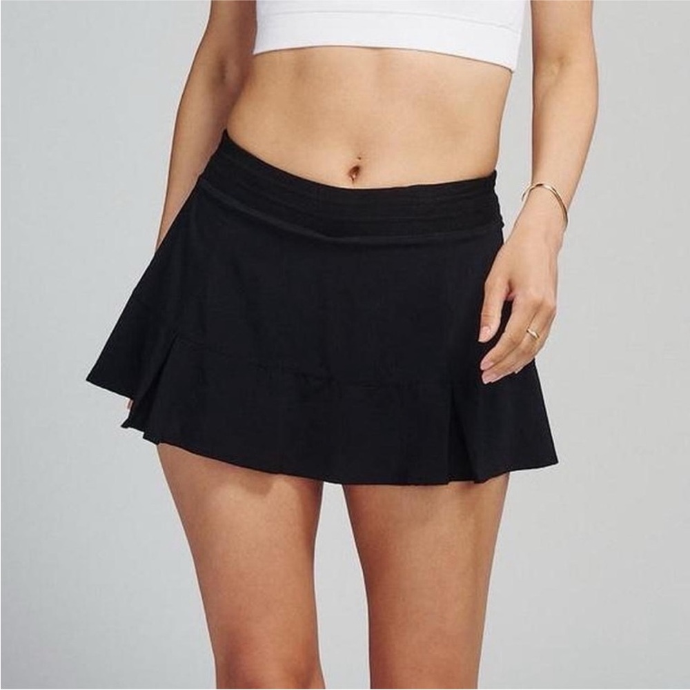 Women’s Tennis and Golf tasc Rhythm Print Skirt Black